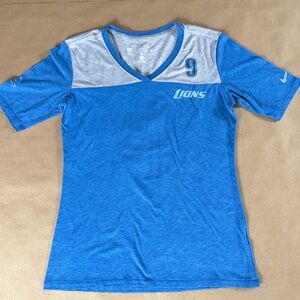 Nike | Detroit Lions | Matthew Stafford | V-Neck Tee | Women’s M